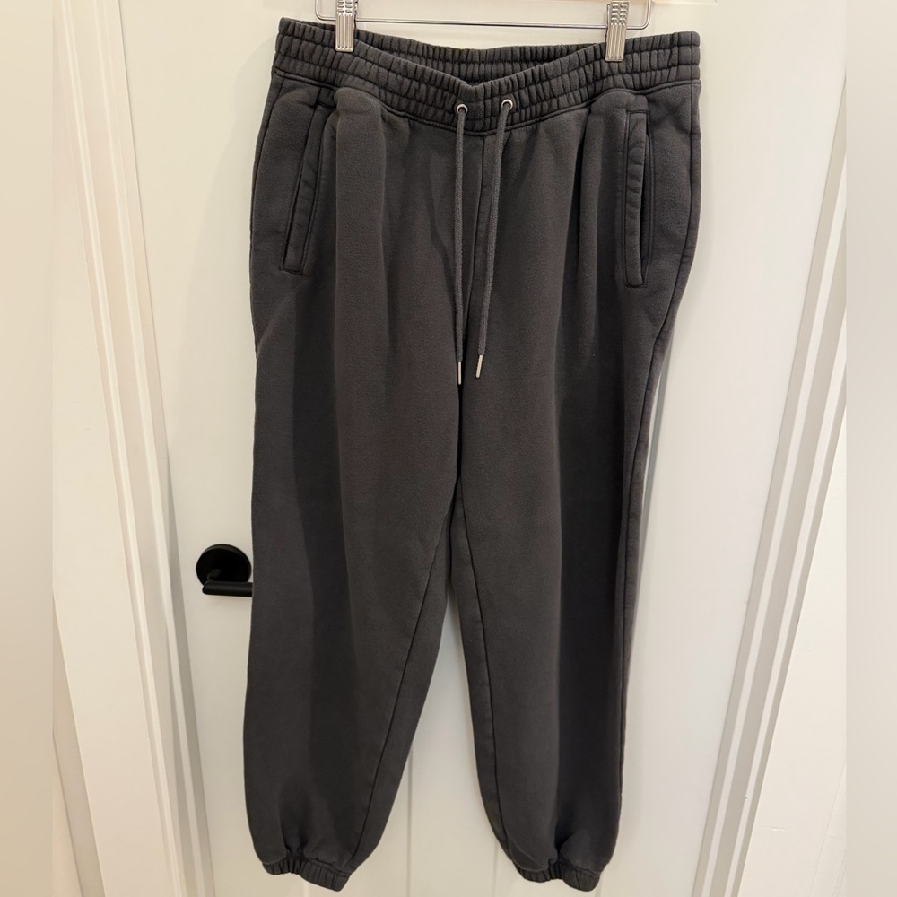 Abercrombie & Fitch Charcoal Gray Jogger Sweatpants